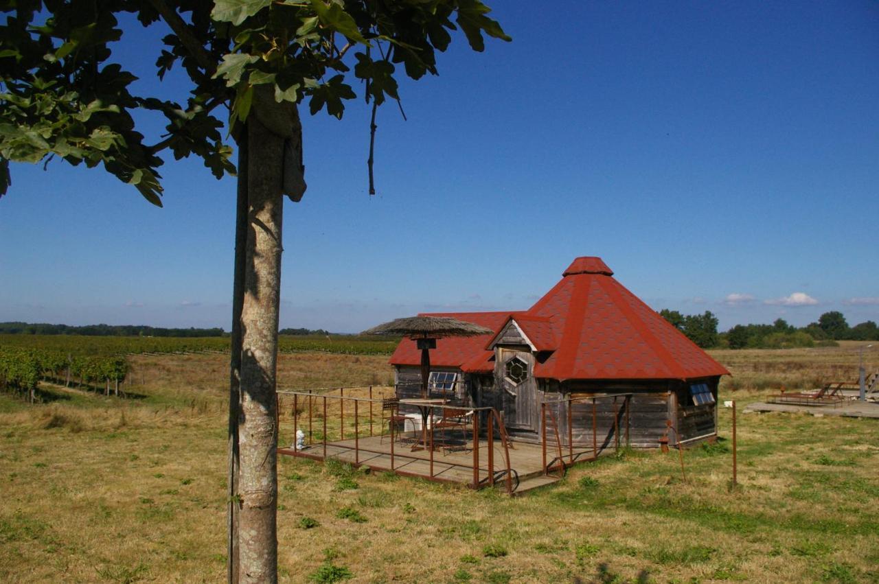 Village Privatise De Cabanes Insolites D'Ananda Ma Saint-Aubin-de-Lanquais ภายนอก รูปภาพ