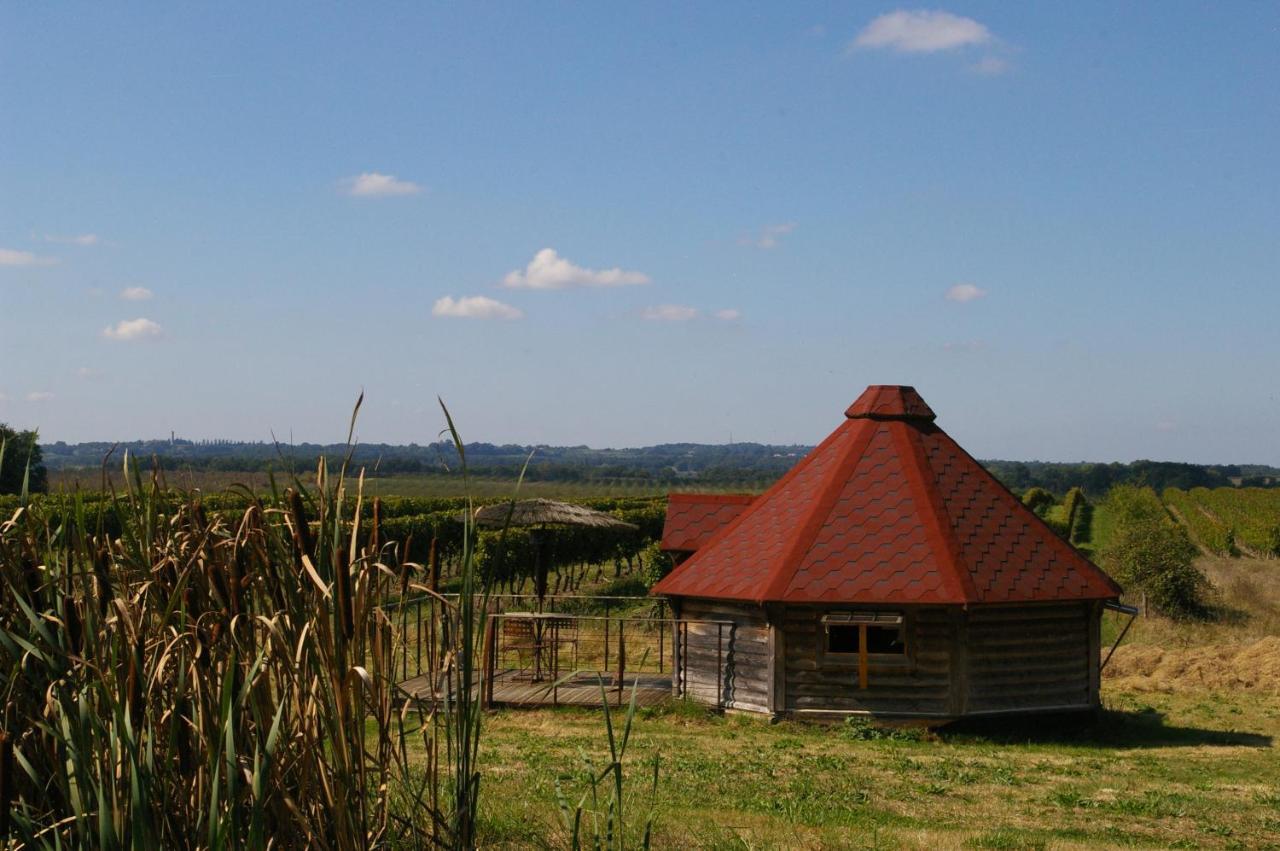 Village Privatise De Cabanes Insolites D'Ananda Ma Saint-Aubin-de-Lanquais ภายนอก รูปภาพ