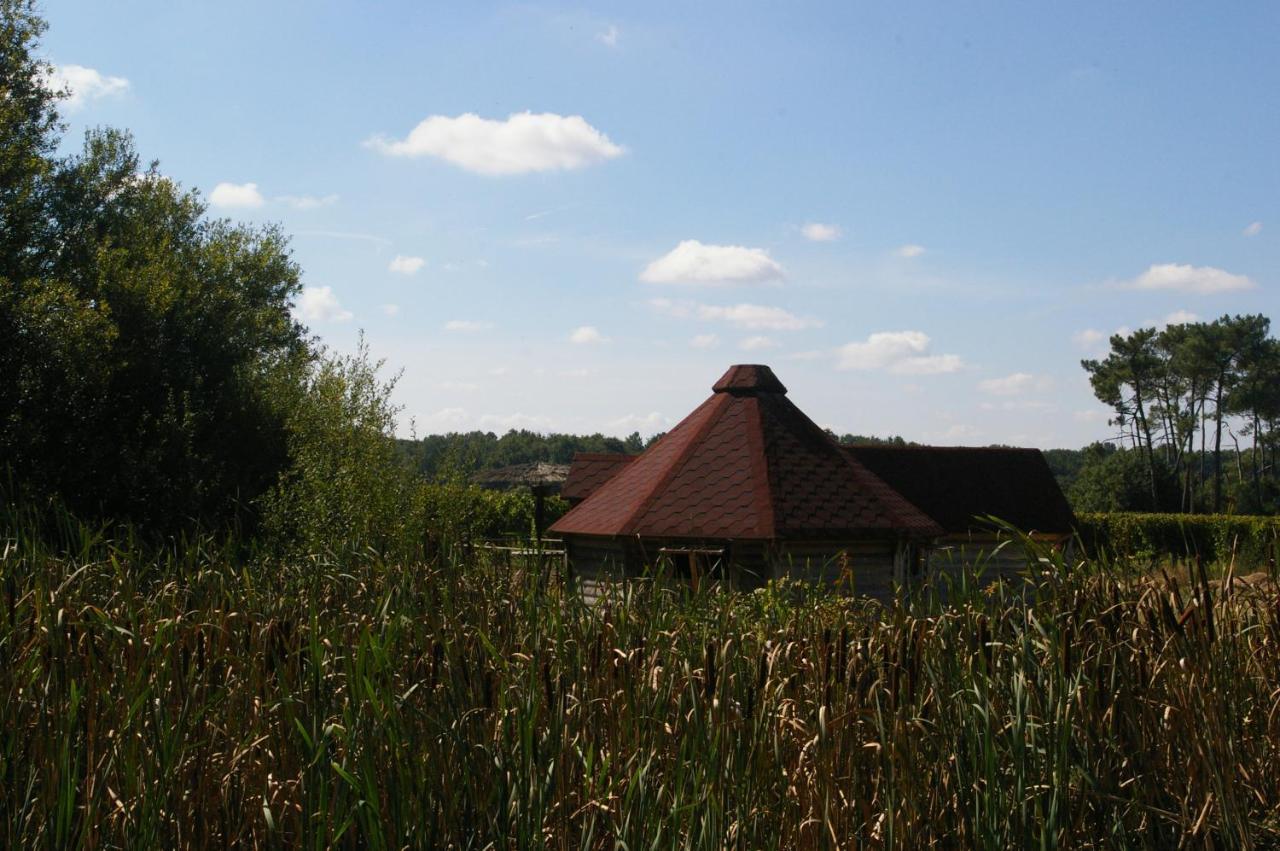 Village Privatise De Cabanes Insolites D'Ananda Ma Saint-Aubin-de-Lanquais ภายนอก รูปภาพ