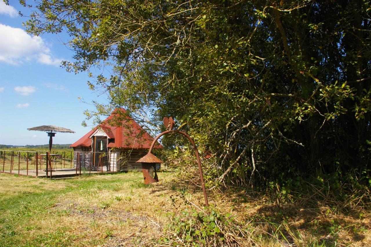 Village Privatise De Cabanes Insolites D'Ananda Ma Saint-Aubin-de-Lanquais ภายนอก รูปภาพ