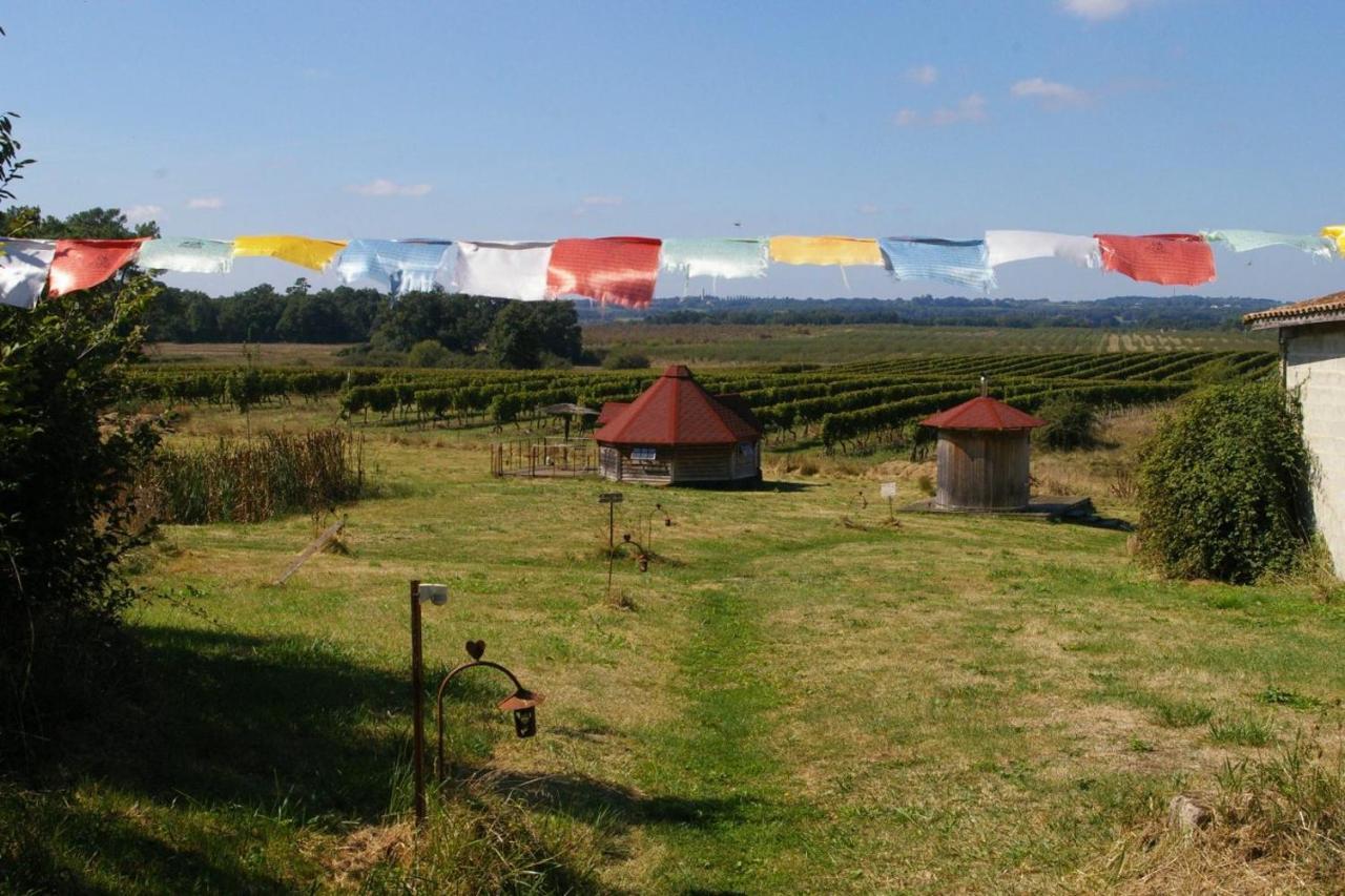 Village Privatise De Cabanes Insolites D'Ananda Ma Saint-Aubin-de-Lanquais ภายนอก รูปภาพ