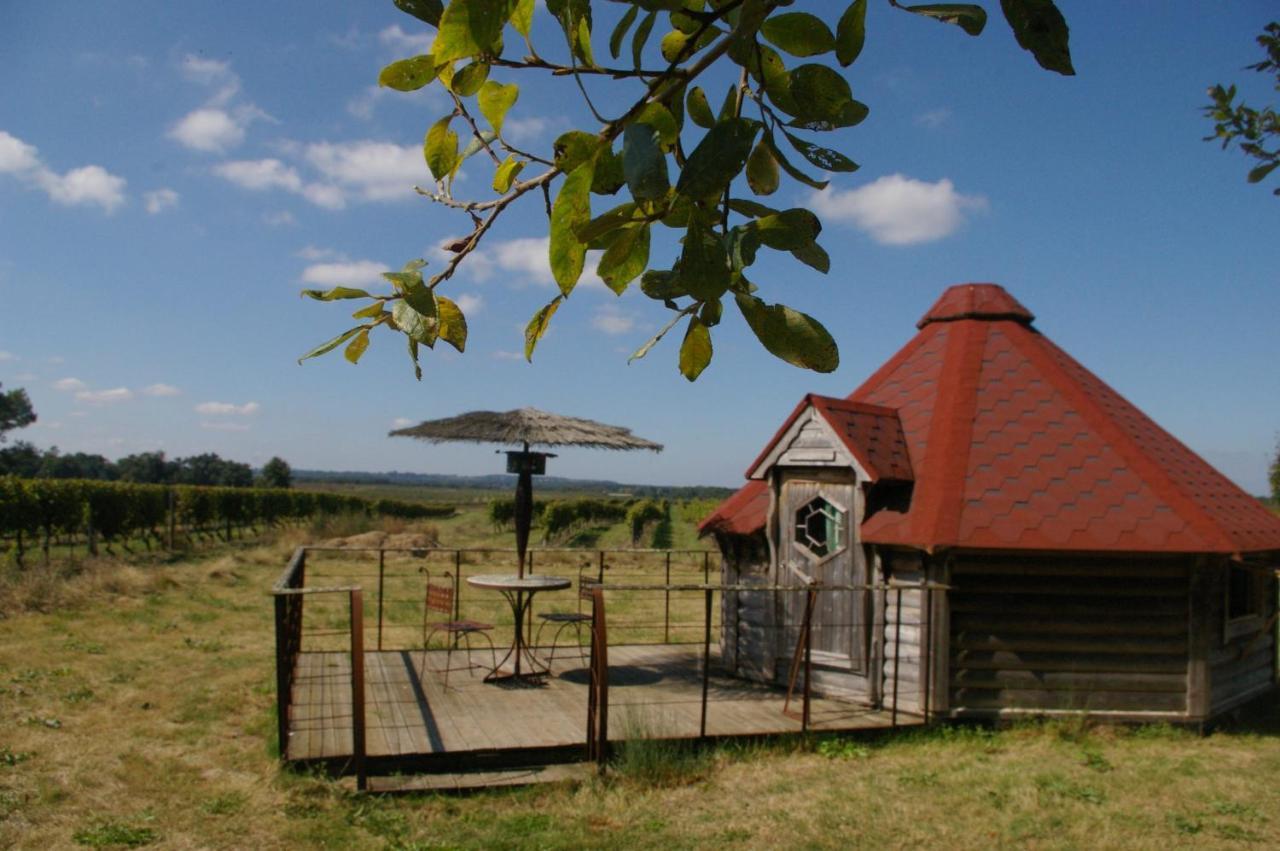 Village Privatise De Cabanes Insolites D'Ananda Ma Saint-Aubin-de-Lanquais ภายนอก รูปภาพ